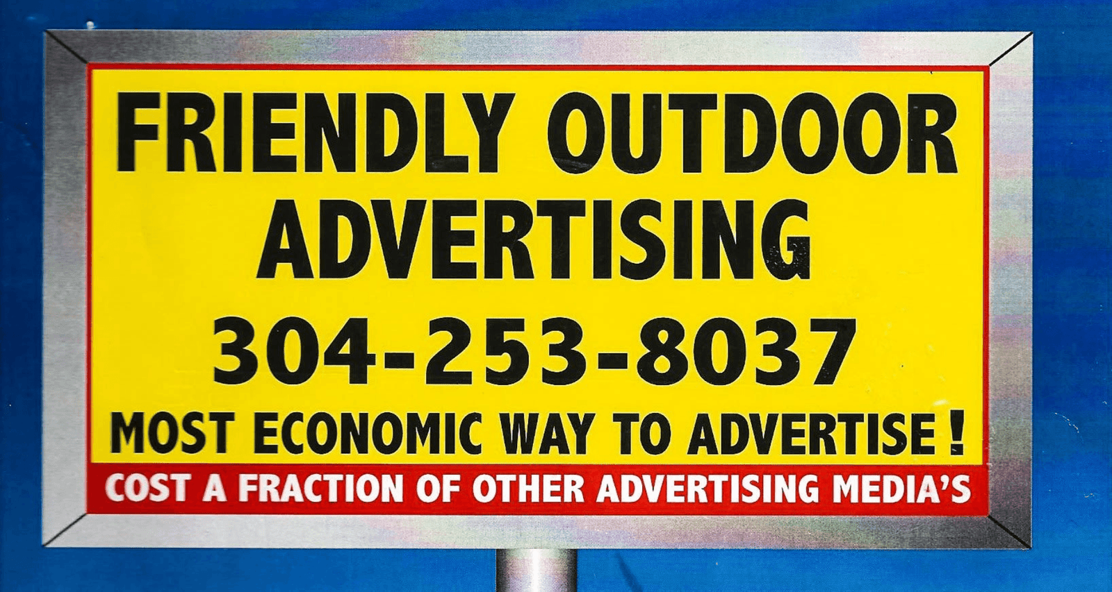 Friendly Outdoor Advertising billboard